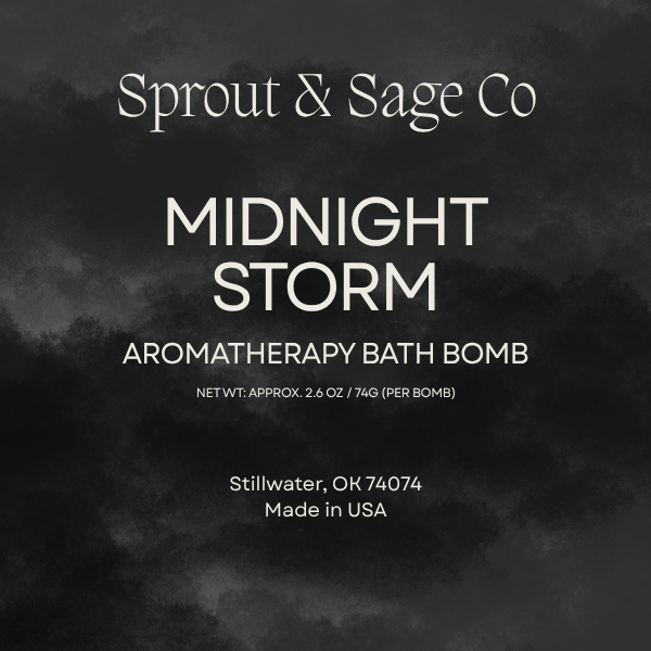 Midnight Storm Bath Bomb